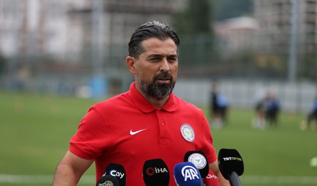 Çaykur Rizespor Teknik Direktörü Palut, yeni sezon hazırlıklarını değerlendirdi: