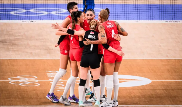 A Milli Kadın Voleybol Takımı madalya için