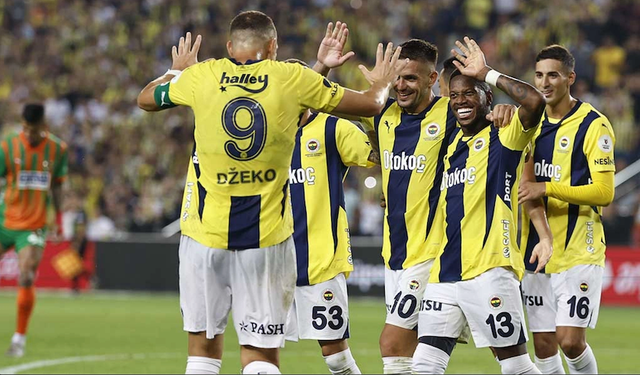 Fenerbahçe, Corendon Alanyaspor'u 3-0 yendi