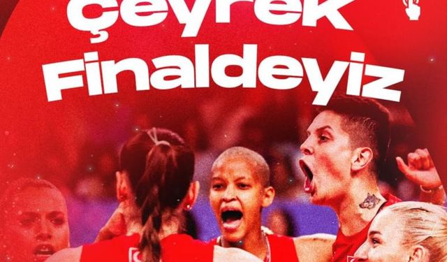 Kızlarımız, Paris 2024’te çeyrek finalde