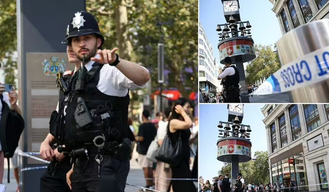 Londra'da bıçaklı saldırganı restoran çalışanı engelledi