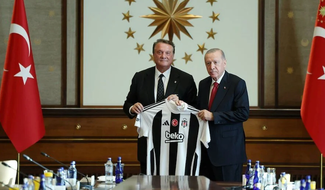 Beşiktaş, Cumhurbaşkanı Erdoğan ile görüştü