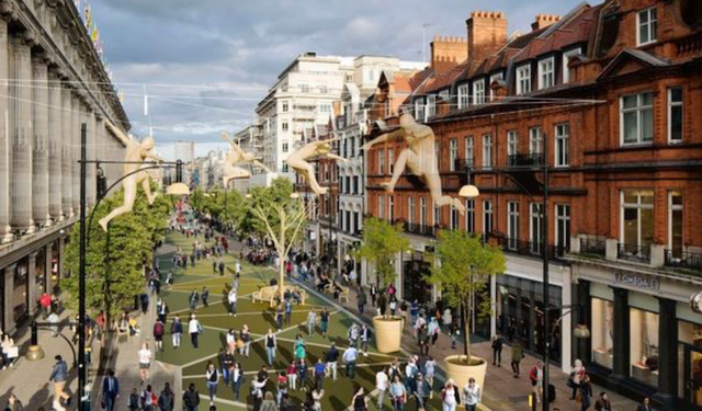 Dünyaca ünlü Oxford Street yayalaştırılacak