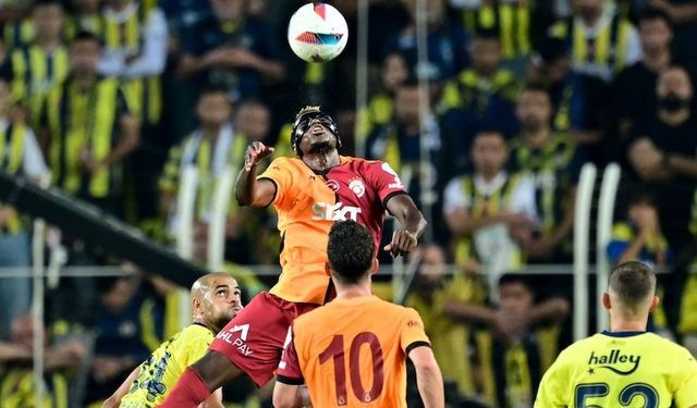 Galatasaray, Fenerbahçe'yi deplasmanda yendi