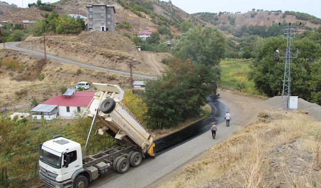 Bingöl'de İl Özel İdaresi tarafından 580 kilometre yol asfaltlandı