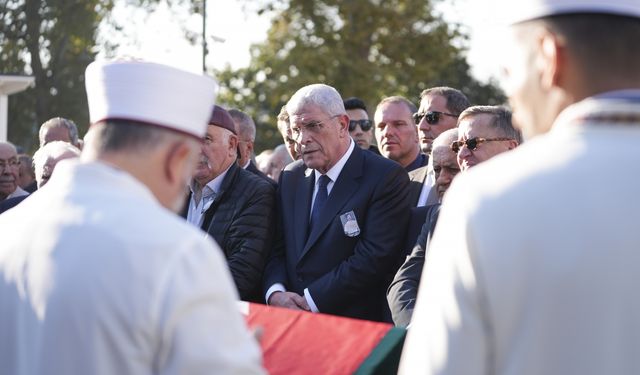 İYİ Parti Genel Başkanı Dervişoğlu, iş adamı Mehmet Gül’ün cenaze törenine katıldı