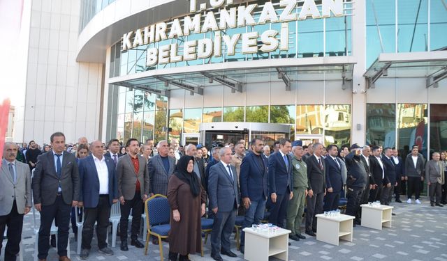 Kahramankazan'a "Kahraman" unvanı verilişinin 8. yılı kutlandı