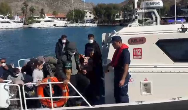 Muğla'da 21 düzensiz göçmen yakalandı