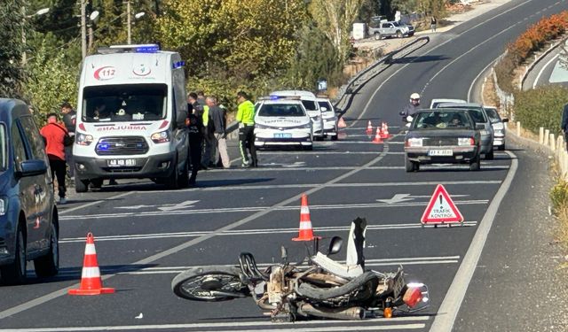 Muğla'da otomobilin çarptığı motosikletin sürücüsü hayatını kaybetti