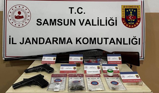 Samsun'da uyuşturucu operasyonunda 2 şüpheli yakalandı