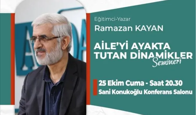 İnegöl'de “Aileyi Ayakta Tutan Dinamikler” semineri düzenlenecek