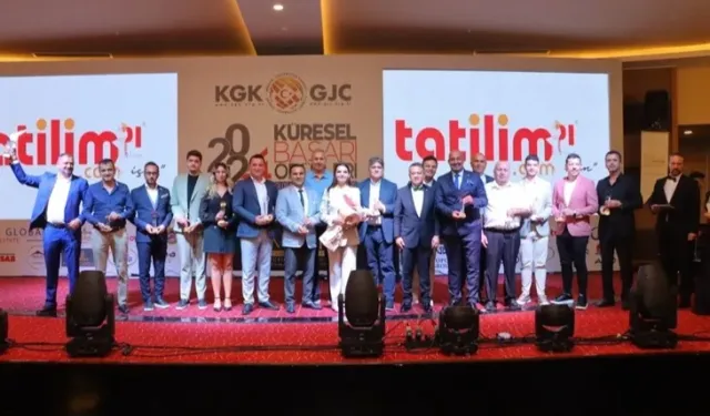 KGK'nın Küresel Başarı Ödülleri Alanya'da dağıtıldı