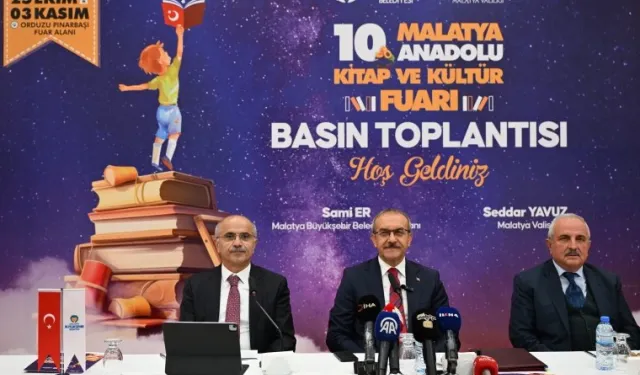 Malatya Anadolu Kitap Fuarı'na hazırlanıyor