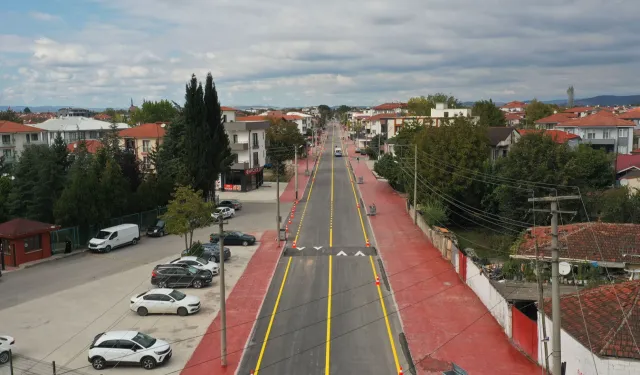 Sakarya'da Küpçüler Caddesi’ne renk katan dokunuş