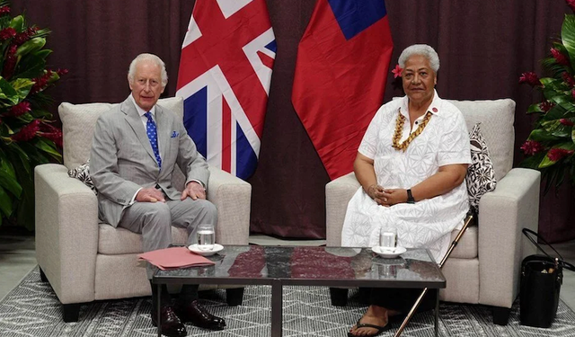 İngiltere Kralı Charles'dan Samoa'ya tarihi ziyaret