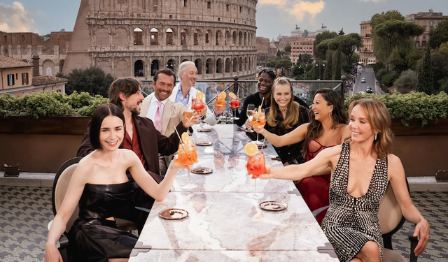 Netflix dizisi Emily Paris'te, Paris ve Roma’yı karıştırdı