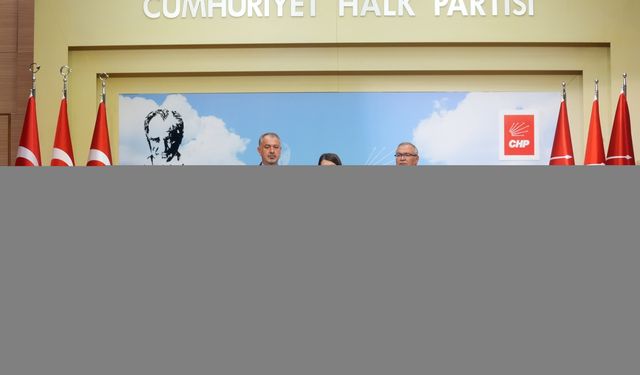 CHP Genel Başkan Yardımcısı Gökçen, basın toplantısı düzenledi: