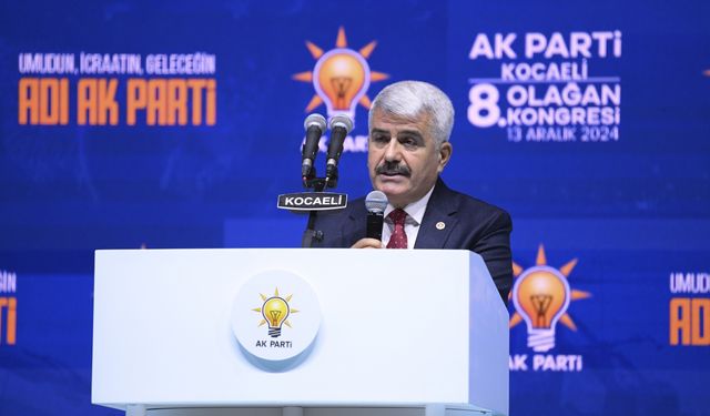 AK Parti Kocaeli 8. Olağan İl Kongresi yapıldı