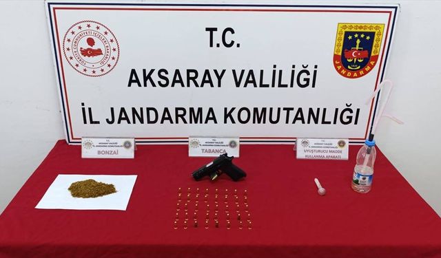 Aksaray'da uyuşturucu operasyonunda yakalanan şüpheli tutuklandı