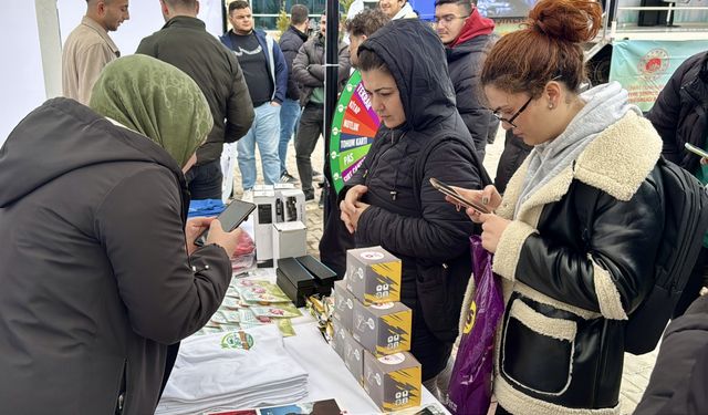 Gençlerde farkındalık için yola çıkan Çevre Tırı, Kırşehir'de üniversite öğrencileriyle buluştu