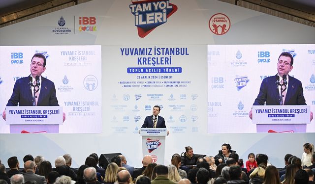 İstanbul Büyükşehir Belediyesi 6 kreşi toplu açtı