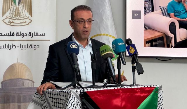 Libya STK'ları Gazze'de 100 çadırlık "Ömer Muhtar Çadır Kenti" kurdu