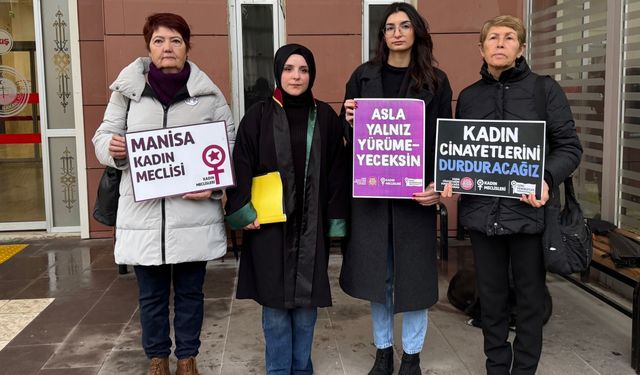 Manisa'da bir kadını öldüren, diğerini yaralayan sanığın yargılanması sürdü