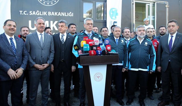 Sağlık Bakanı Kemal Memişoğlu, Şanlıurfa'da konuştu: