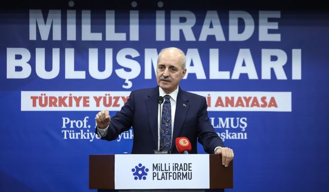 TBMM Başkanı Kurtulmuş, Milli İrade Buluşmaları Programı'nda konuştu: