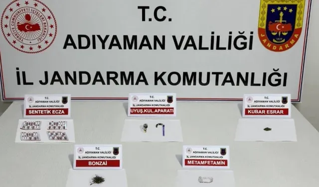 Adıyaman’da uyuşturucu operasyonu: 16 gözaltı