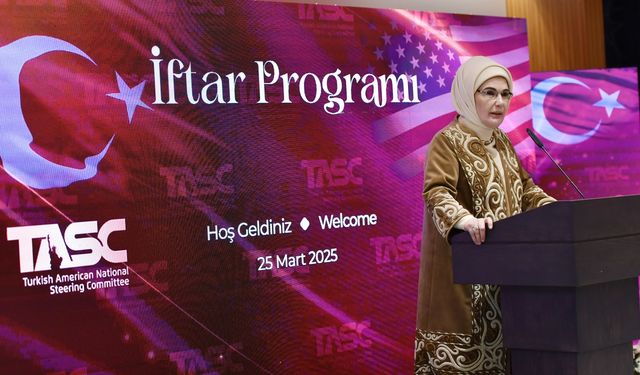 Emine Erdoğan, New York'ta TASC'ın iftar programına katıldı