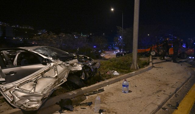 Ankara'daki trafik kazasında 6 kişi yaralandı