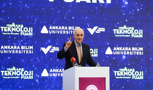 TBMM Başkanı Kurtulmuş, 7. Verimlilik ve Teknoloji Fuarı Açılış Töreni'nde konuştu: