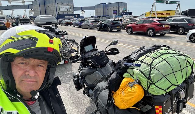 Motosiklet ile Londra’dan Trabzon’a Yolculuk serüveni başladı