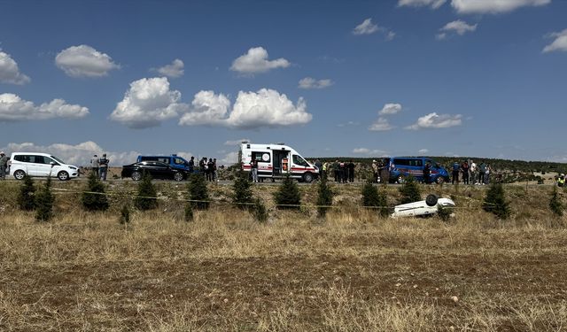 Kütahya'da otomobilin çarpması sonucu şehit olan jandarma personeli için tören düzenlendi