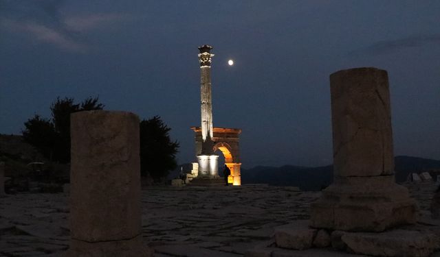 Sagalassos'ta ışıklar gece müzeciliği için yanacak