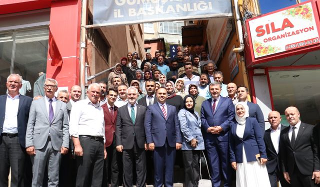 Sanayi ve Ticaret Bakanı Kacır, Gümüşhane'de konuştu: