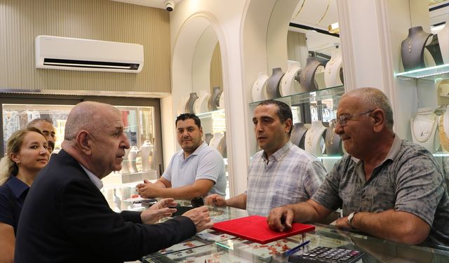 Zafer Partisi Genel Başkanı Özdağ, Kilis'te temaslarda bulundu