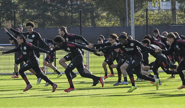 Ajax, Galatasaray maçının hazırlıklarını tamamladı