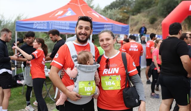 Aydın'da antik kentler arasında koşu düzenlendi