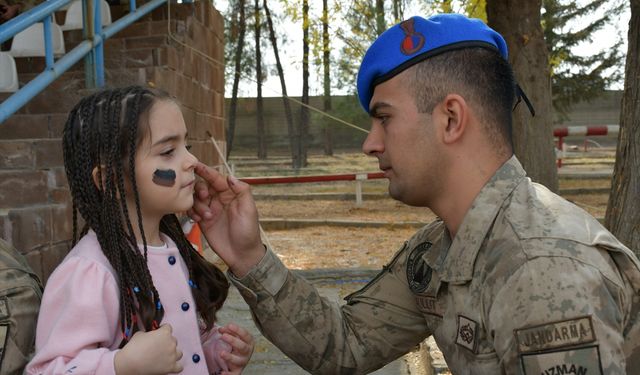 Batman'da jandarmadan öğrencilere 'tatil' etkinliği