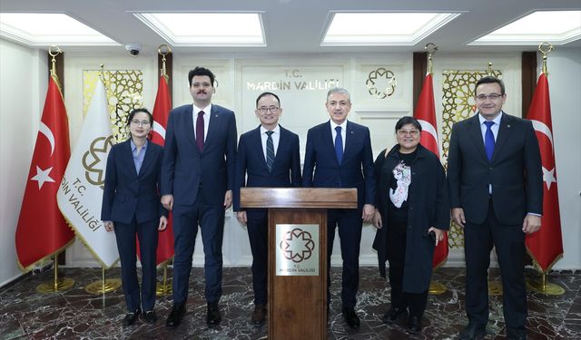 Çin Halk Cumhuriyeti'nin Ankara Büyükelçisi Mardin'de
