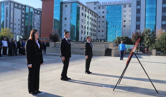 Doğu Karadeniz'de 24 Kasım Öğretmenler Günü kutlandı