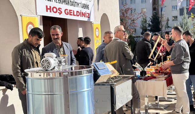 Siirt'te 114 projeye 268 milyon 765 bin lira hibe sağlandı, 110 arıcılık projesi desteklendi