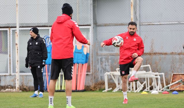 Sivasspor, Esenler Erokspor maçının hazırlıklarını sürdürdü