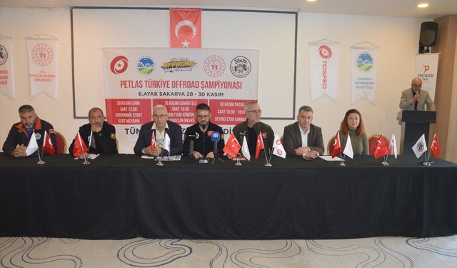 Türkiye Off-Road Şampiyonası'nın 6. ayak yarışları Sakarya'da gerçekleştirilecek