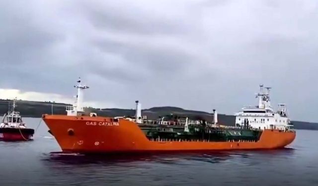 Çanakkale Boğazı'nda gemi arızası