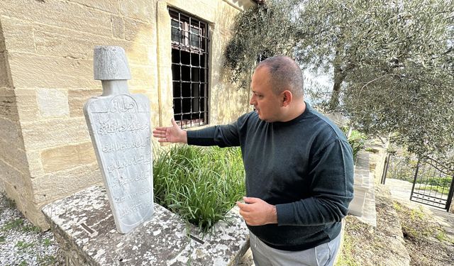 Çanakkale'de tarihi alanda bulunan 829 mezar taşı ve 67 kitabe kayıt altında