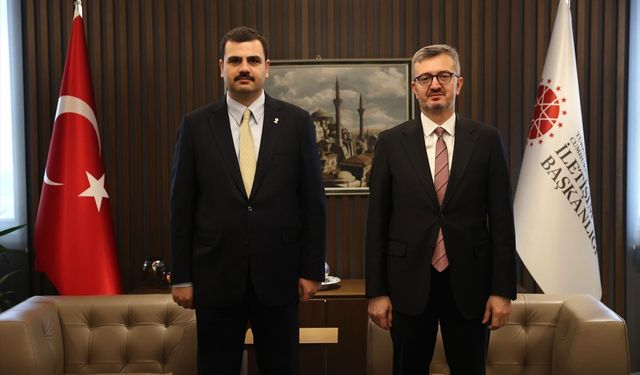 AK Parti Genel Sekreteri İnan'dan Cumhurbaşkanlığı İletişim Başkanı Duran'a ziyaret