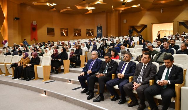 Arnavutluk'ta '2025 Aile Yılı ve Doğumunun Hicri 1500. Yılında Hz. Muhammed' konferansı
